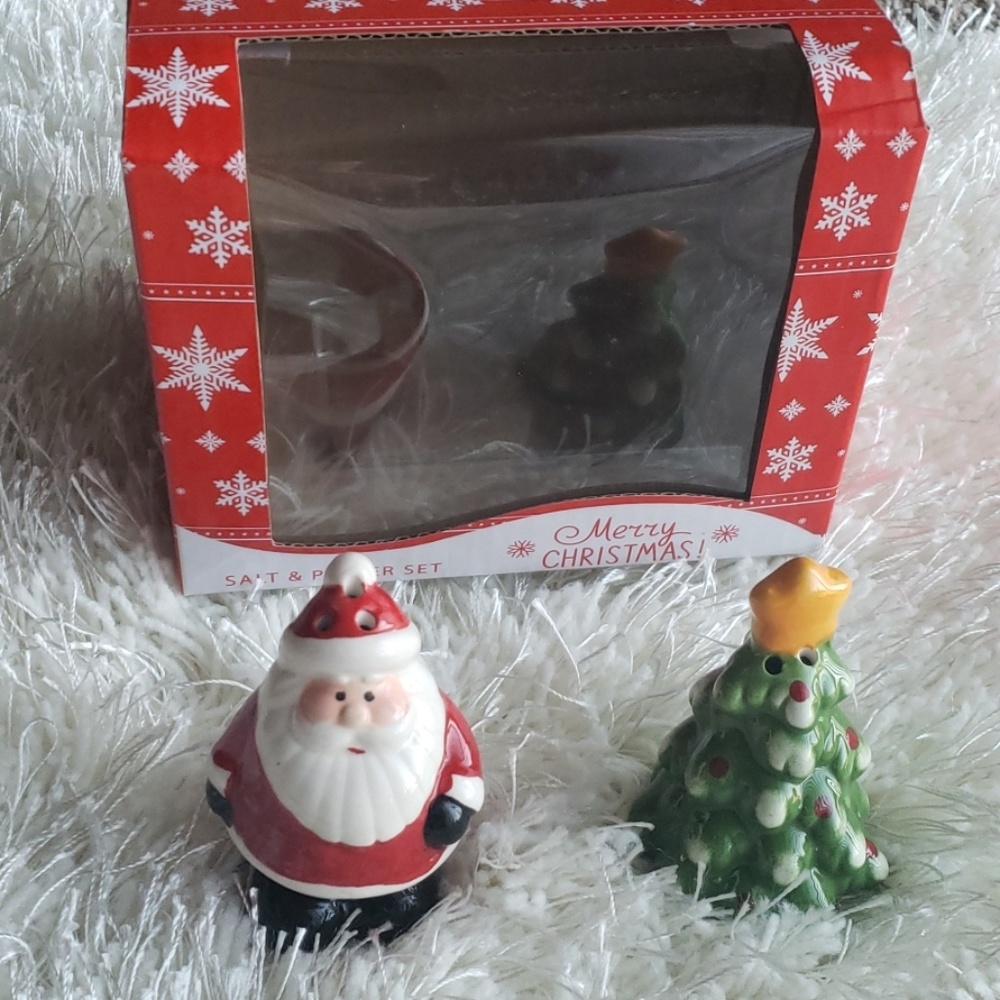 Santa Clause Salt & Pepper Set